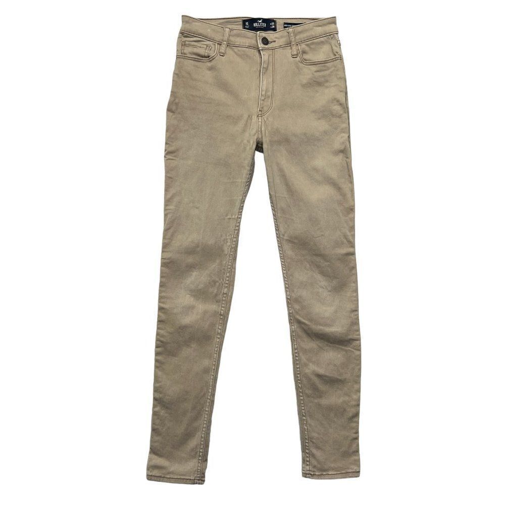 Hollister Women's‎ High-Rise Super Skinny Tan Jeans